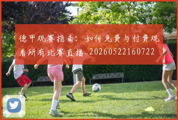 德甲观赛指南：如何免费与付费观看所有比赛直播_20260522160722